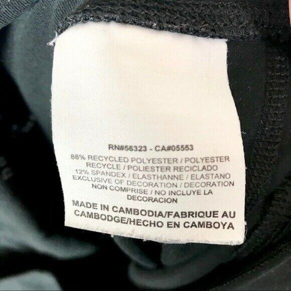 CLEARANCE Nike Women's Small Dri-Fit Capri Length Yoga Pants Black Red - Picture 4 of 8